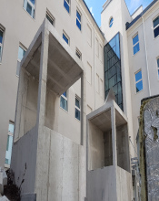 Cięcie betonu w prefabrykowanych ścianach czerpni powietrza